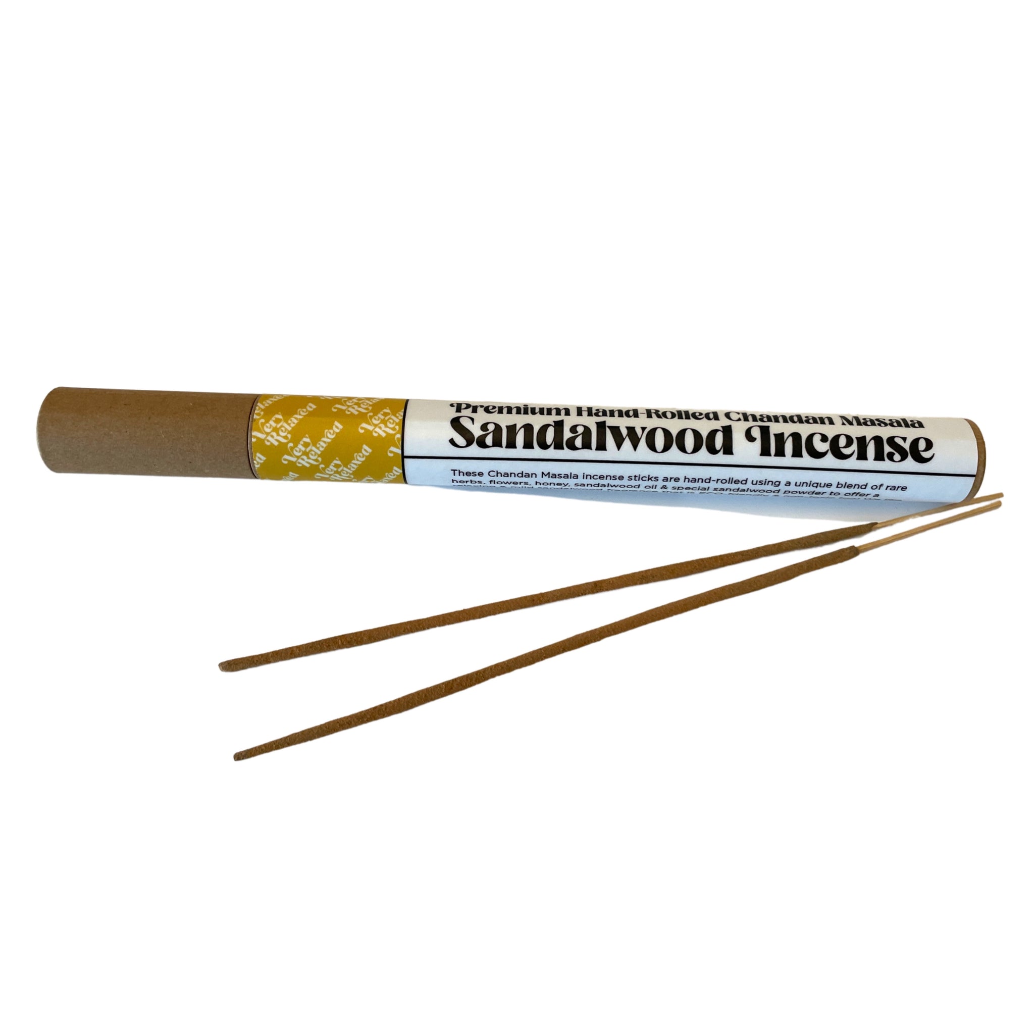 Very Relaxed Premium Hand-Rolled Sandalwood Incense