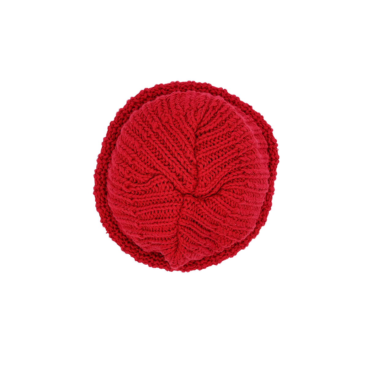Large Knit Beanie (Zissou Red)